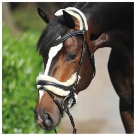 Kavalkade Ivy Englisch-kombinierte Trense Lammfell Pony Braun