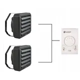 REVENTON Lufterhitzer Reventon Hc15-3s - 23 Kw + Konsole