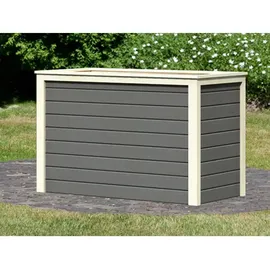 Karibu Hochbeet 1 123 x 59 x 82 cm terragrau