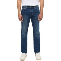 MUSTANG Herren Jeans Washington Straight«, mit leichten Abriebeffekten, blau
