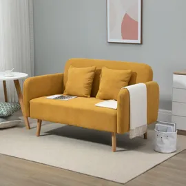 Homcom Sofa, Doppelsofa, LxBxH: 130 x 70 x 80 cm, - Couches, Sofas