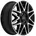 dark 6 5 x 16 5 x 120 ET60 MB65 1 Schwarz Poliert