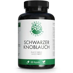 Green Naturals Schwarzer Knoblauch 600mg 180 St