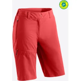 Maier Sports Lulaka Bermuda Loop Shorts Rot 42