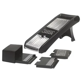 CASANOVA casa NOVA Gemüsehobel MANDOLINE, L 35 cm - schwarz - Edelstahl Kunststoff