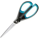 Maped M468310, - Schere Essentials Soft, asymmetrisch, 21 cm, schwarz/blau