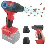 URUN Jet Dry Mini Gebläse für Milwaukee M18 18V Akku, 130000RPM 18V Akku-Gebläse, Tragbar staubbläser, Luftgebläse Bürstenloser für Reinigung von PC, Tastatur und Auto (Keine Batterie)