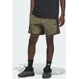 adidas Crazy Lite Basketballshorts Herren KD6400 - olive strata/lucid orange M/5"
