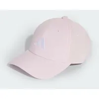 Adidas New Logo Embroidered Baseball Kappe Clear Pink /