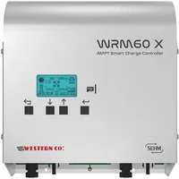 Solarladeregler "»Solar Charge Controller MPPT Western WRM60 X M«" Spannungsregler grau Solartechnik