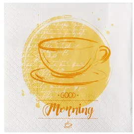 Papstar 200 Servietten, 3-lagig 1/4-Falz 24 cm x 24 cm