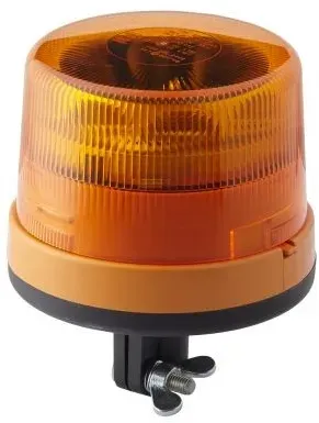 Hella Rundum-Kennleuchte mit 8 LED in Gelb, ADR/GGVS-geprüft, ECE-Norm - Höhe: 250mm