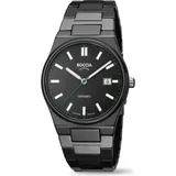 Boccia Titanium Boccia Herrenuhr Keramik/Titan mit Saphirglas Schwarz