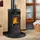 La Nordica-Extraflame Super Junior anthrazit/schwarz