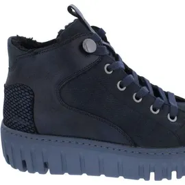 WALDLÄUFER H-Livia Schnürstiefel Blau - 41 EU Weit