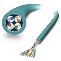 Phoenix Contact 1403662 Netzwerkkabel PUR halogenfrei 4 x 2 x 0.14 mm2 Wasserblau 1 St.