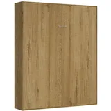 Itamoby Kentaro vertikales Klappdoppelbett in Quercia Natura Klappbett