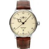 Zeppelin 8042-5 Herrenuhr LZ129 Hindenburg Lederband braun