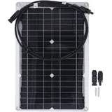 20-w-18-v-monokristallines, Flexibles Solarmodul – Für 12-v-batterieladegeräte, Überwachungskameras Und Netzunabhängige Anwendungen