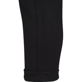 URBAN CLASSICS Open Edge Terry Turn Up Hosen Schwarz M