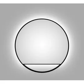 DSK LED Lichtspiegel Silver Cosmos 80 cm schwarz