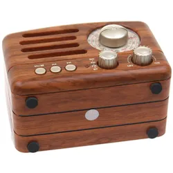 Drei Band Retro Radio AUX-IN Bluetooth USB/SD/TF