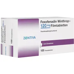 FEXOFENADIN Winthrop 120 mg Filmtabletten 100 St
