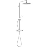Dornbracht Showerpipe mit Brause-Thermostat, ohne Handbrause, Ausladung Standbrause 450 mm, Chrom