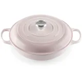 Le Creuset Signature Gourmet-Profitopf 30 cm shell pink