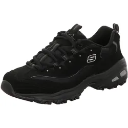 Skechers Damen Schnürschuh D'lites Biggest Fan in schwarz