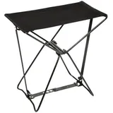 Bo-Camp Campinghocker Mini Falthocker Schwarz