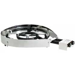 All'Grill Leichter Windschutz aus Federedelstahl Ø 60 cm & 70 cm für Ring-Gasbrenner: Praktischer Helfer bei Wind
