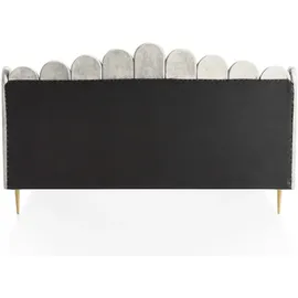 SalesFever Muschelbett 140 x 200 cm Beige