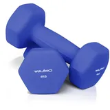 wuuhoo Kurzhantel Kurzhantel Jackie mit Neopren Beschichtung, 2er Set I Hexagon Form für sicheren Halt 2 x 4 kg