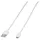 Vivanco Stecker USB A auf Micro-USB B 1 m (Weiß)