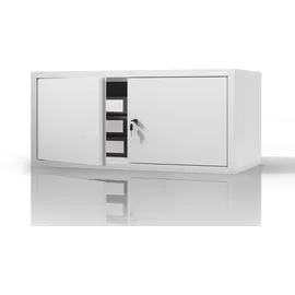 Jan Nowak Aktenschrankaufsatz Aufsatz für Aktenschrank 38 x 80 x 40 cm Weiß