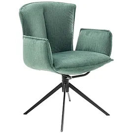 MCA Furniture MCA »NALON Esszimmerstuhl (2er Set) - Stuhl« (Set) 2 Stk.360° drehbar, Schwingfunktion, Metall, Veloursoptik, belastbar 120 kg