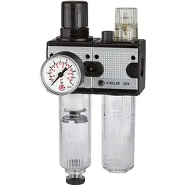 Riegler Wartungseinheit »multifix«, mit PC-Behälter, BG 1, G 1/4