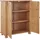 OTTO home Highboard 85 x 95 x 34 cm Braun / Beige