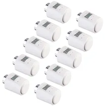 Revolt Programmierbare Universal-Heizkörper-Thermostate 10er-Set