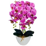 Kunstblume Orchidee, damich, Höhe 60 cm, Künstliche Orchidee 60 cm rosa