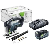 FESTOOL Akku-Stichsäge PSBC 420 EB-Basic 18 V 120 mm + 1x Akku 5,0 Ah + Ladegerät
