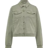 s.Oliver Elastische Jeansjacke grün S