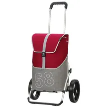 andersen shopper manufraktur Royal Shopper Filip rot 51 x 43 x 107 cm