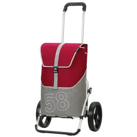 andersen shopper manufraktur Royal Shopper Filip rot 51 x 43 x 107 cm