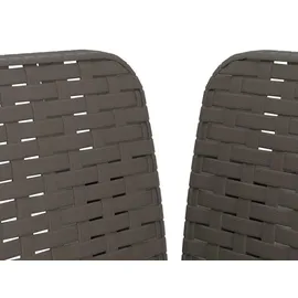 vidaXL 1-Sitzer Sessel 1 x 1 x 1 cm grau