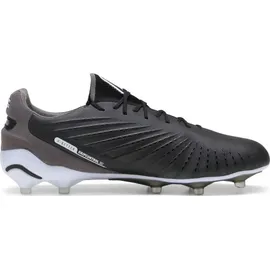 Puma King Ultimate FG/AG Herren White/Bluemazing/Flat Light Gray/Sunset Glow 41