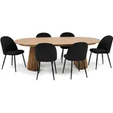 VCM ebuy24 Essgruppe Essgruppe Tokyo (MDF, Stahl)