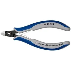 Knipex Präzisions-Elektronik-Seitenschneider L.120mm Form 2 Facette nein pol.