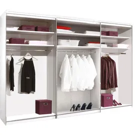 STAUD Schwebetürenschrank Sinfonie Plus 249 x 222 x 68 cm Beige/Braun